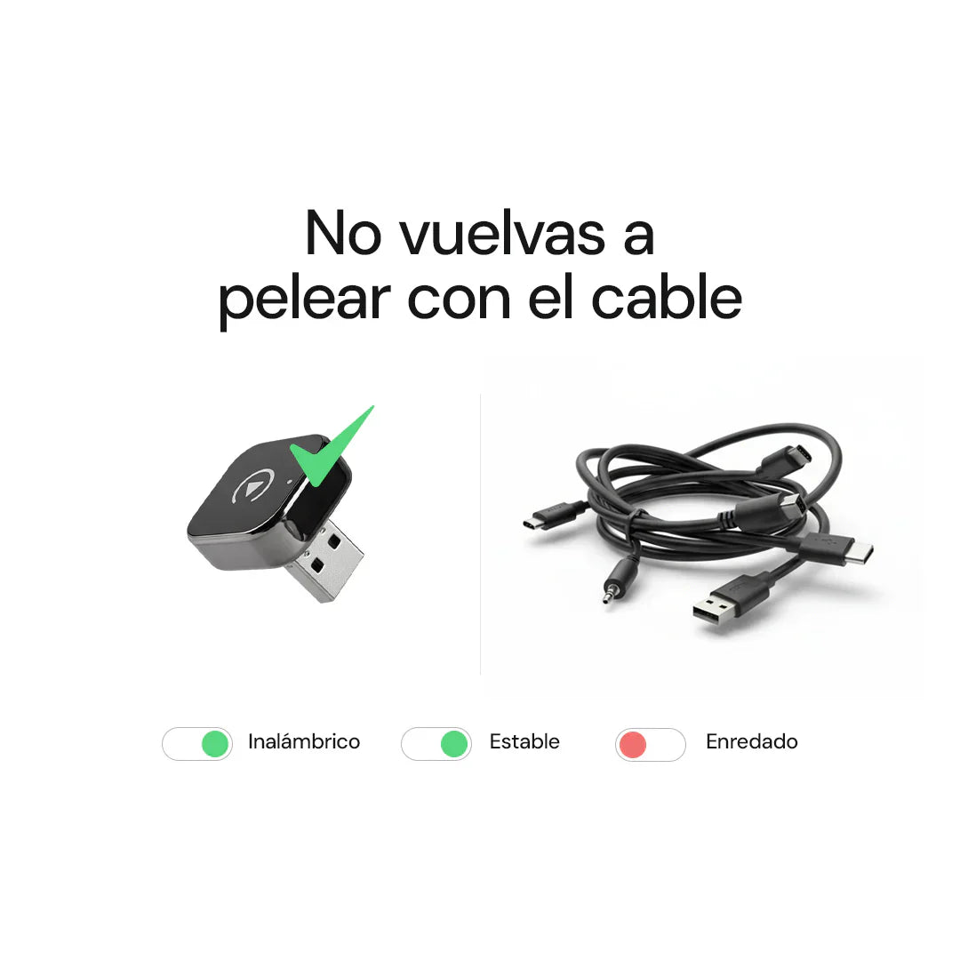 DriveLink™ 2026 – CarPlay y Android Auto Inalámbrico